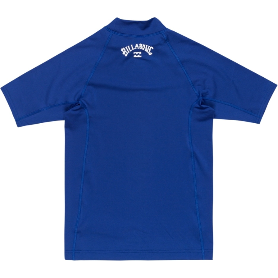 2026 Billabong Colete De Lycra De Manga Curta Waves All Day Júnior EBBWR00101 - Dark Cobalt